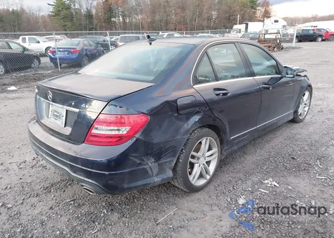 2013 Mercedes-Benz C 300 Sport 4Matic from USA, damaged, VIN WDDGF8AB4DA798231